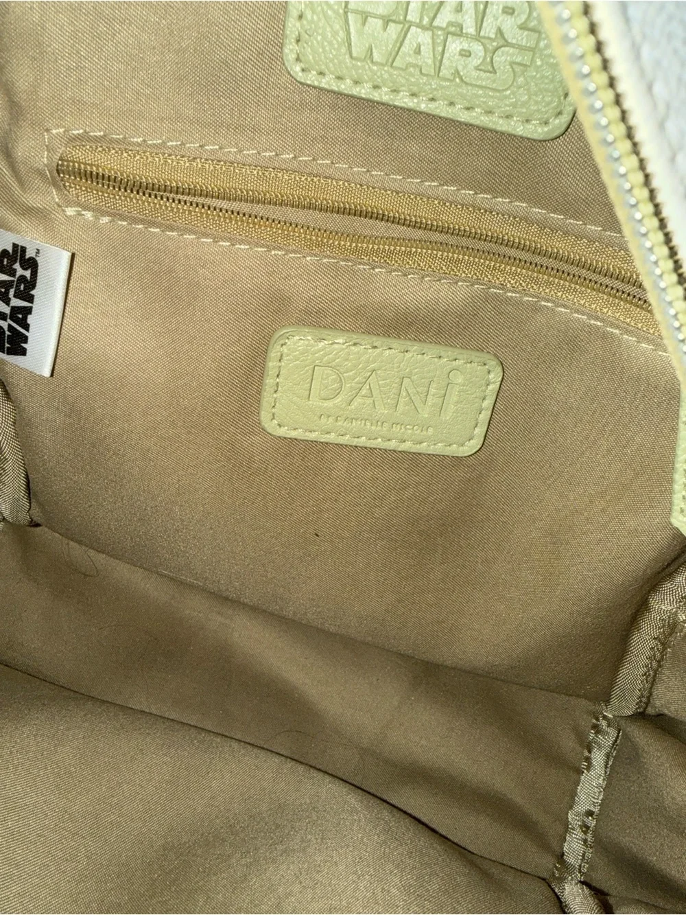 SET Star Wars Green & White Mini Backpack with Matching Wallet